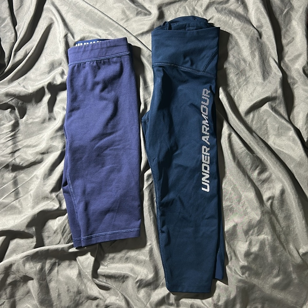 Under Armour Bicycle Shorts/Compression Capri pant ~Size Small